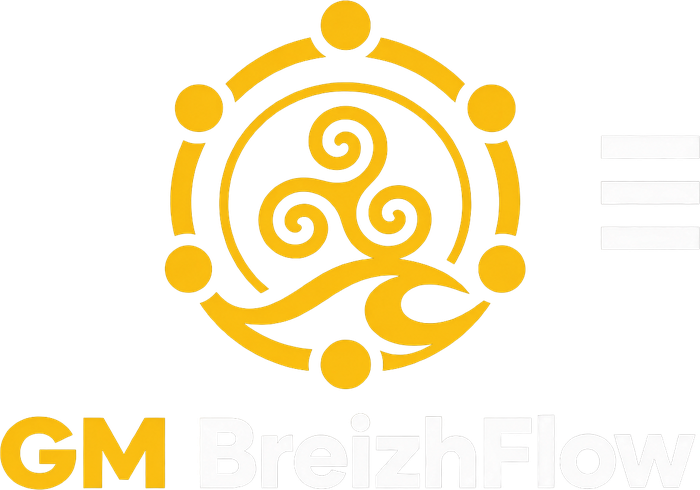 Logo complet GM BreizhFlow